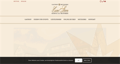 Desktop Screenshot of landhotel-stern.de